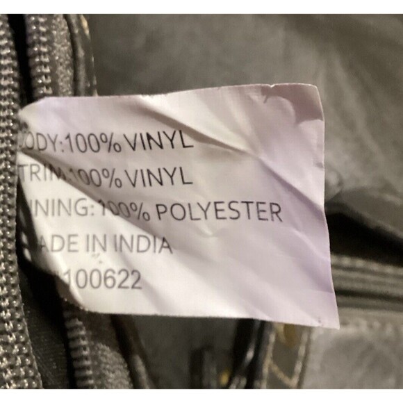 Born Concepts boc Grey Carlston Scallop Design Shoulder Bag Double Handle Purse - Picture 14 of 15